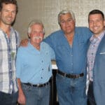 Adam Martin - Adam With Jay Leno at an Event